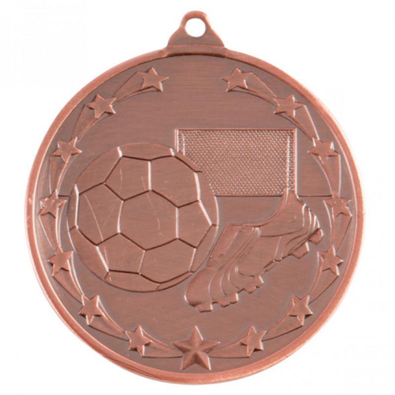 Voetbal Medaille MM 1022 Brons compleet LAATSTE 2 OP=OP!!